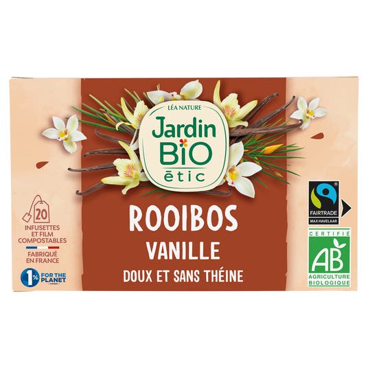 eau thermale jonzac Infusion Rooibos Vanille-bio