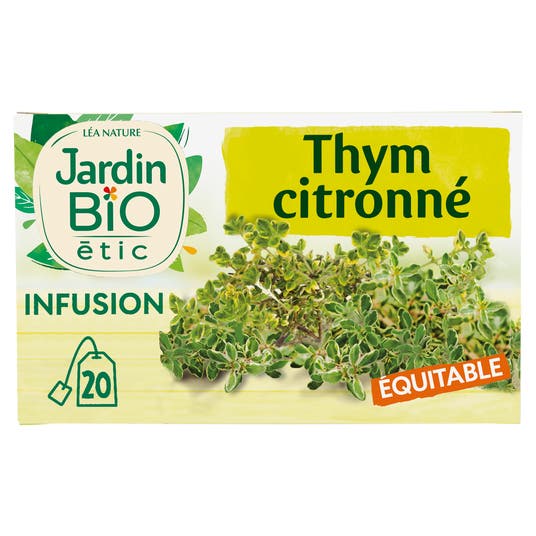 Eau Thermale Jonzac Infusion Thym Citronné - Bio