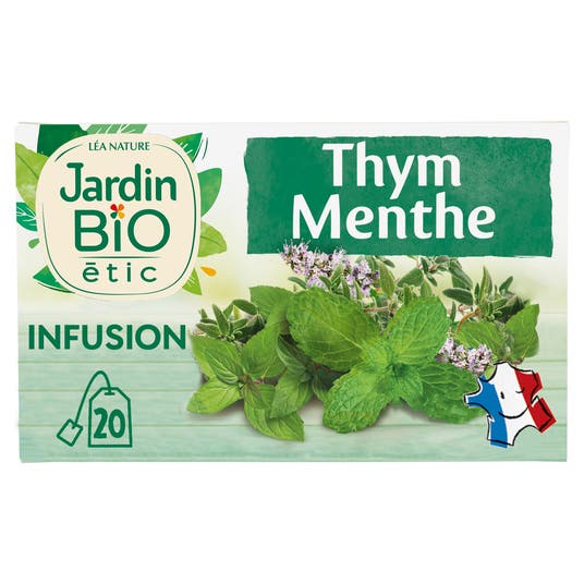 Eau Thermale Jonzac Infusion Thym Menthe - Bio