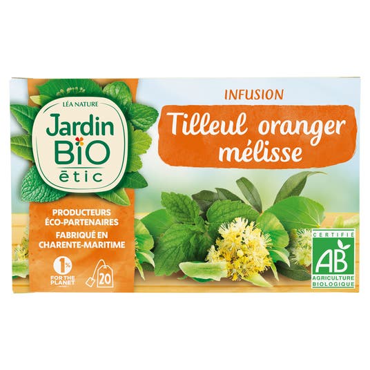 Eau Thermale Jonzac Infusion Tilleul Oranger - Bio