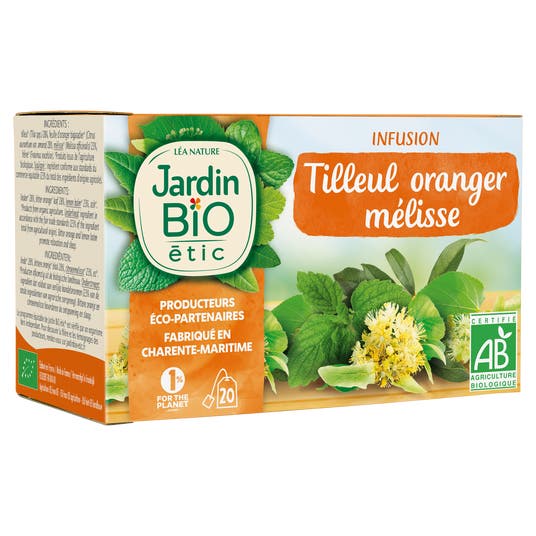 Eau Thermale Jonzac Infusion Tilleul Oranger - Bio