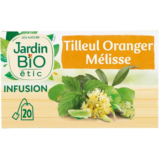 eau thermale jonzac Infusion Tilleul Oranger - bio