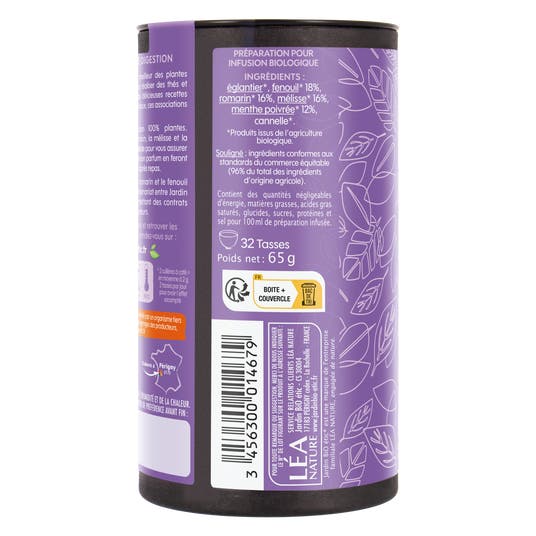 Eau Thermale Jonzac Infusion Vrac Digestion - Bio