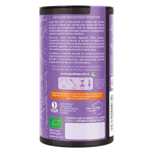 Eau Thermale Jonzac Infusion Vrac Digestion - Bio