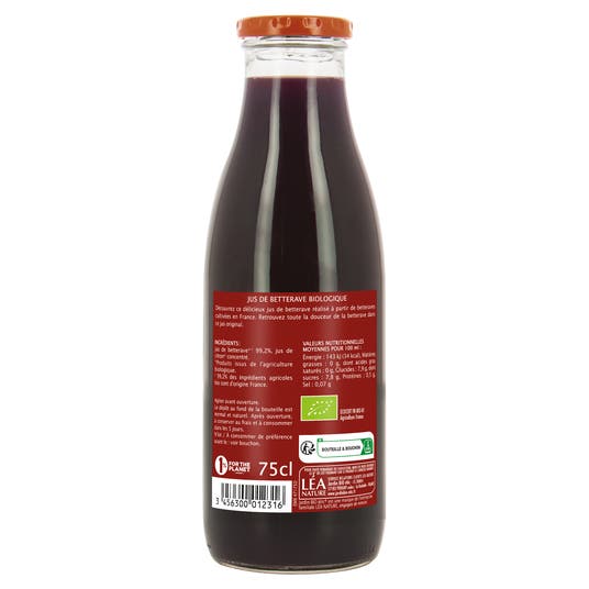 Eau Thermale Jonzac Jus De Betterave - Bio