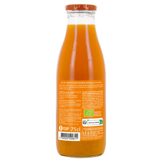 Eau Thermale Jonzac Jus De Carotte Bio