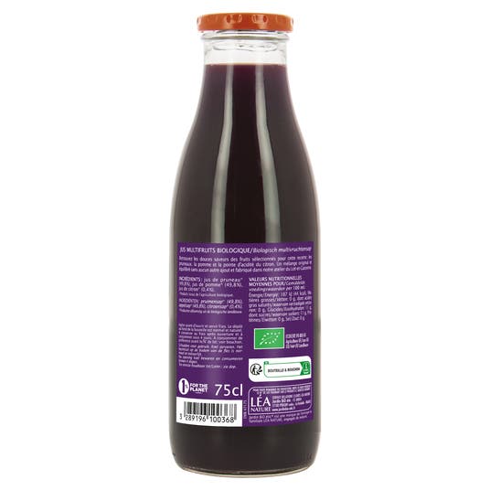 Eau Thermale Jonzac Jus Pruneau Pomme Citron - Bio