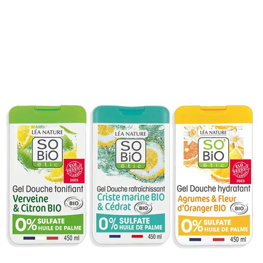 eau thermale jonzac Kit 3 Gels Douche