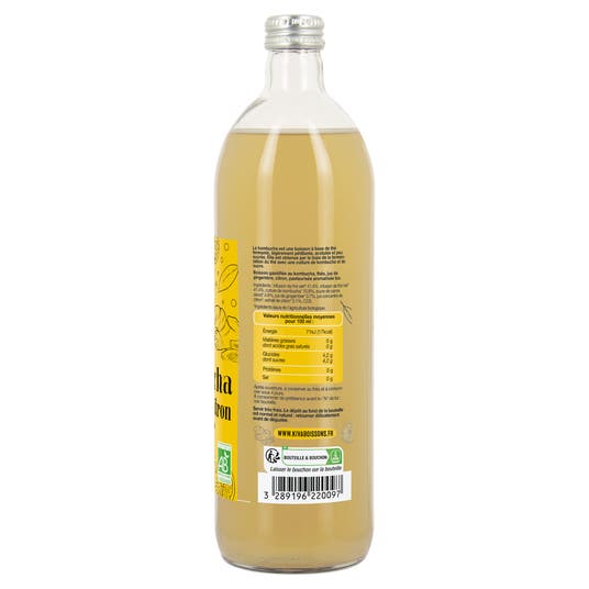 Eau Thermale Jonzac Kombucha Gingembre Citron