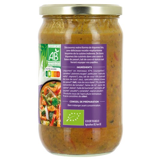 Eau Thermale Jonzac Korma De Légumes