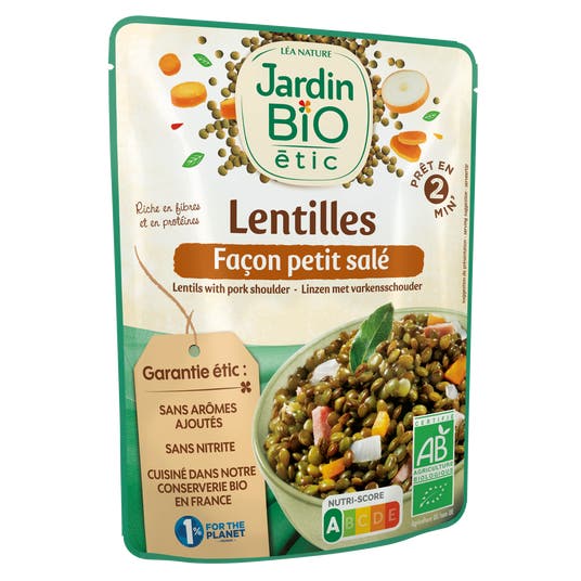 Eau Thermale Jonzac Lentilles Bio Façon Petit Salé