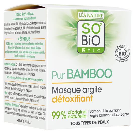 Eau Thermale Jonzac Masque Argile Détoxifiant