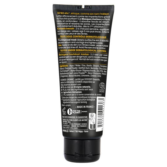 Eau Thermale Jonzac Masque Charbon Purifiant