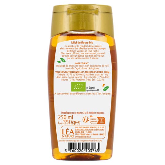 Eau Thermale Jonzac Miel Doux Bio Toutes Fleurs