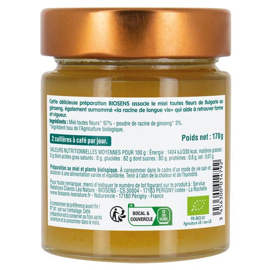 Eau Thermale Jonzac Miel Et Ginseng Vigueur