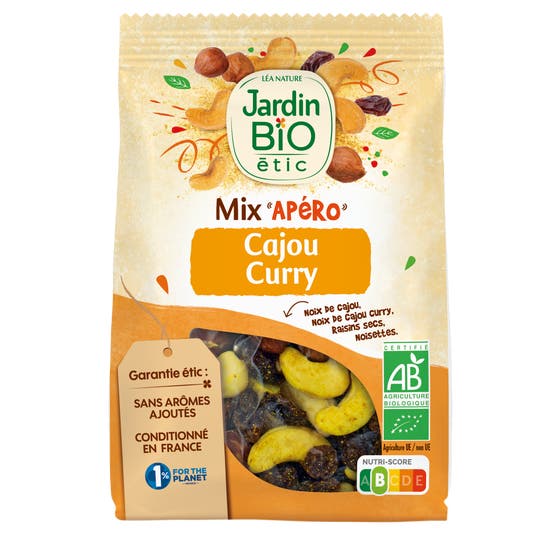 eau thermale jonzac Mix'Apéro Cajou Curry