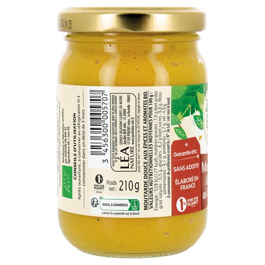 Eau Thermale Jonzac Moutarde Au Curcuma Bio Douce