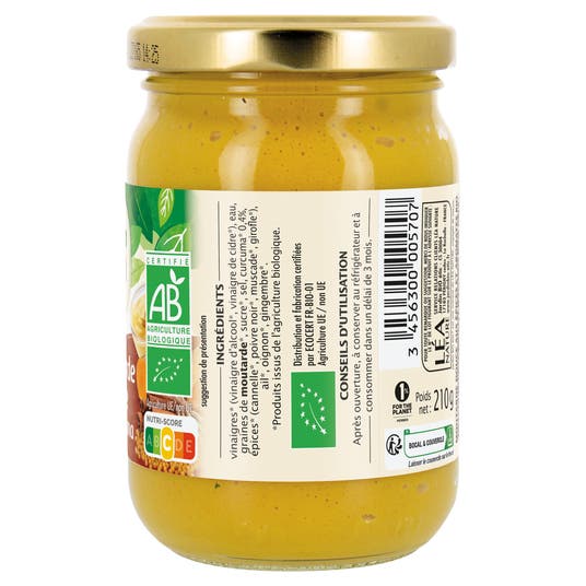 Eau Thermale Jonzac Moutarde Au Curcuma Bio Douce