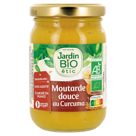 eau thermale jonzac Moutarde au curcuma bio douce