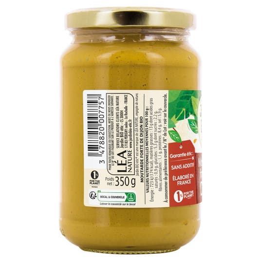 Eau Thermale Jonzac Moutarde Forte Bio De Dijon