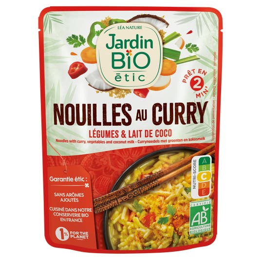 eau thermale jonzac Nouilles au curry