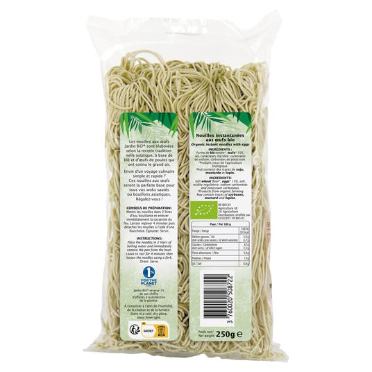 Eau Thermale Jonzac Nouilles Aux œufs - Bio