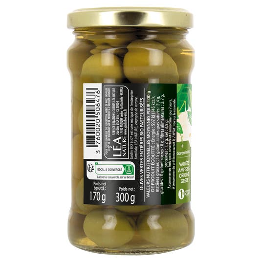 Eau Thermale Jonzac Olives Vertes - Bio
