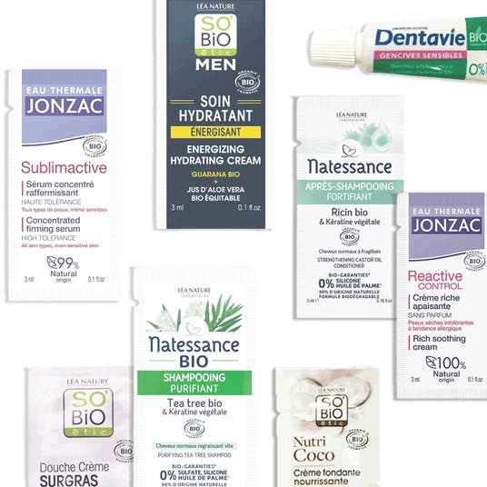 eau thermale jonzac Pack découverte échantillons