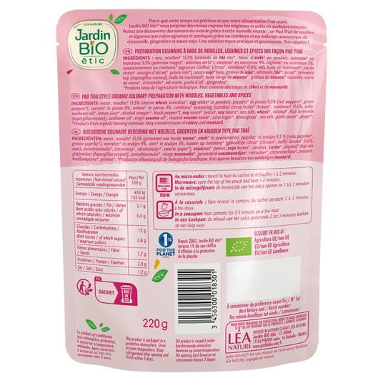 Eau Thermale Jonzac Pad Thaï - 220G