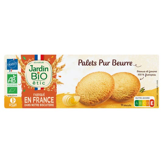 eau thermale jonzac Palets pur beurre Équitable