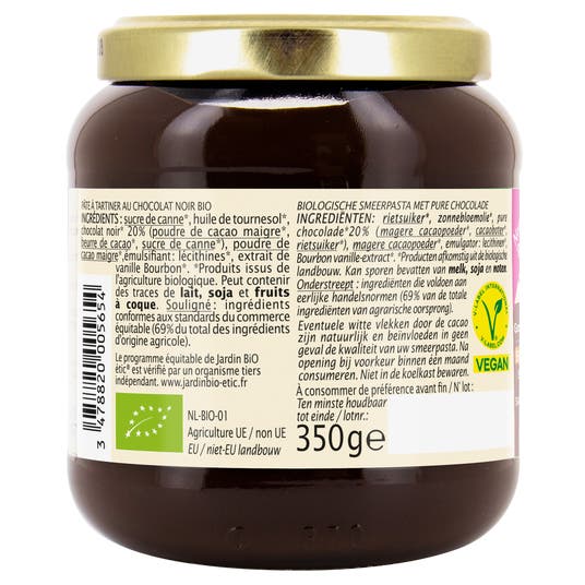 Eau Thermale Jonzac Pâte à Tartiner Noir