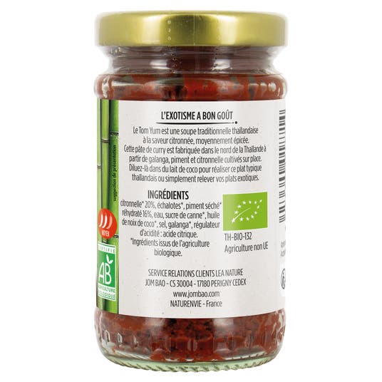 Eau Thermale Jonzac Pâte De Curry Tom Yum