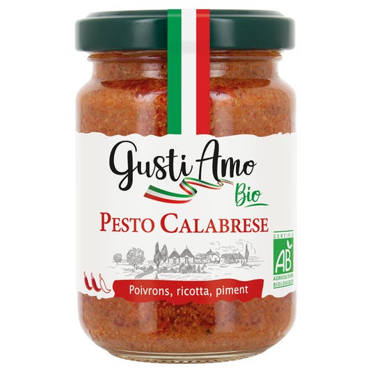 eau thermale jonzac Pesto calabrese bio