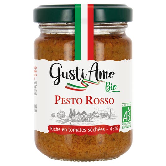 eau thermale jonzac Pesto rosso - bio