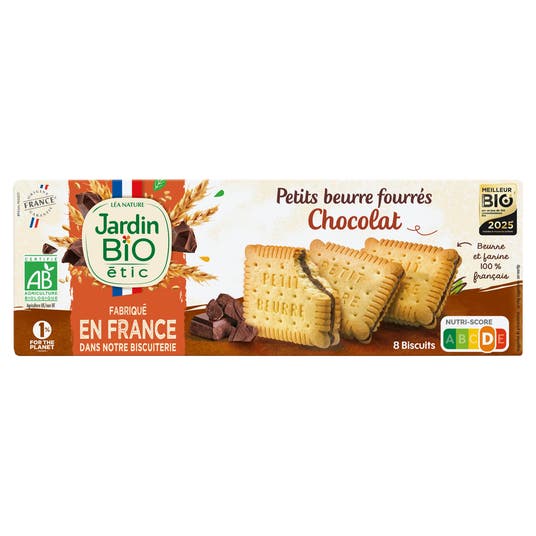 eau thermale jonzac Petits Beurre fourrés Chocolat