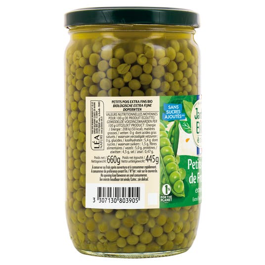 Eau Thermale Jonzac Petits Pois - Bio