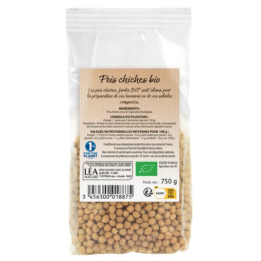 Eau Thermale Jonzac Pois Chiche Bio