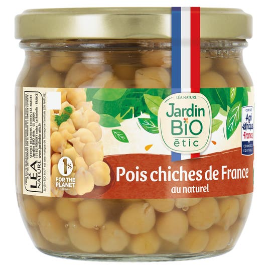 Eau Thermale Jonzac Pois Chiches Au Naturel - Bio