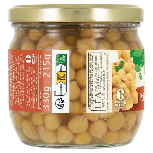 Eau Thermale Jonzac Pois Chiches Au Naturel - Bio