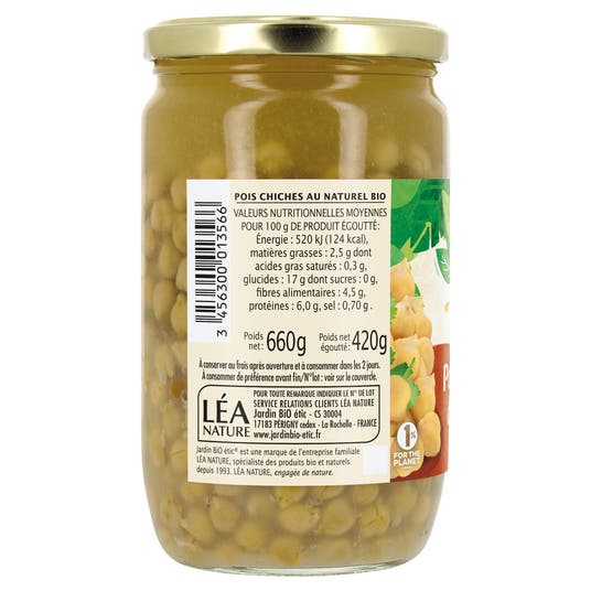 Eau Thermale Jonzac Pois Chiches Bio Au Naturel