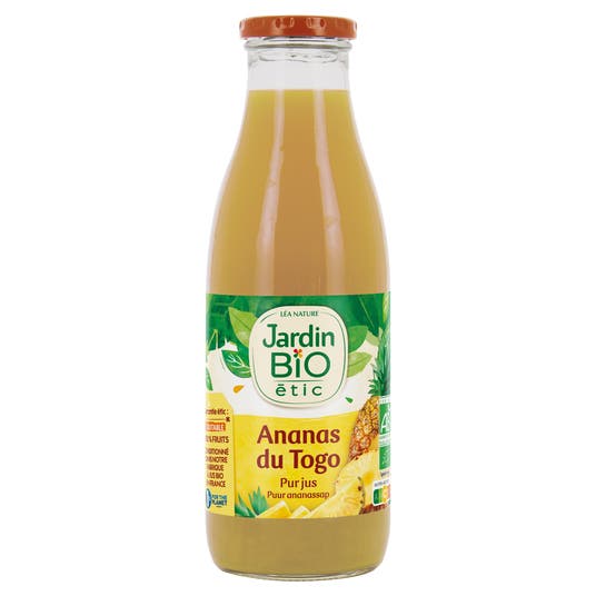 eau thermale jonzac Pur jus Ananas du Togo - bio