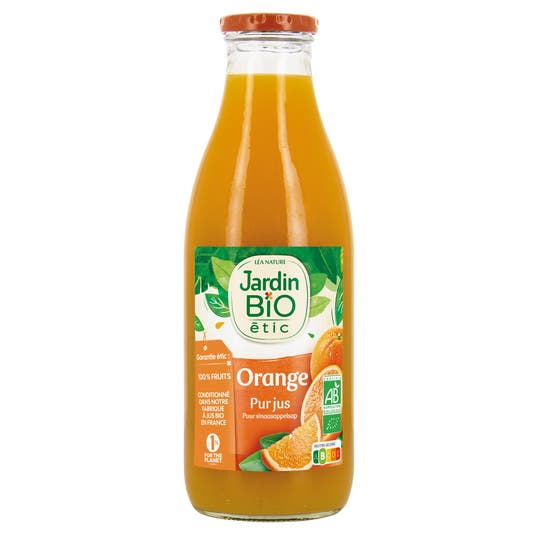 Eau Thermale Jonzac Pur Jus Bio D'orange