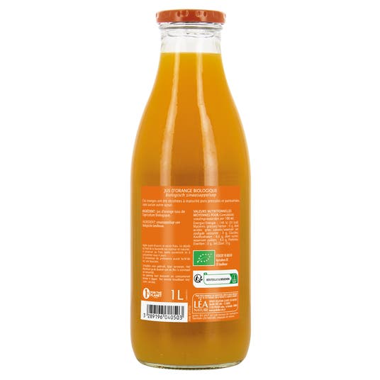Eau Thermale Jonzac Pur Jus Bio D'orange