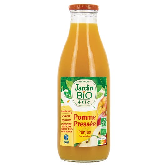 Eau Thermale Jonzac Pur Jus Bio Pomme Préssée