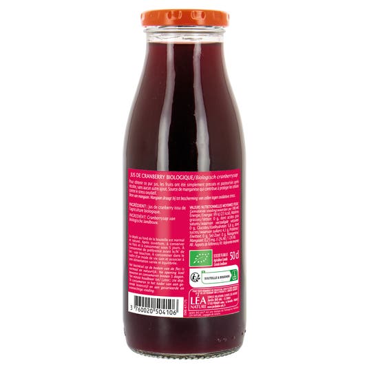 Eau Thermale Jonzac Pur Jus De Cranberry - Bio