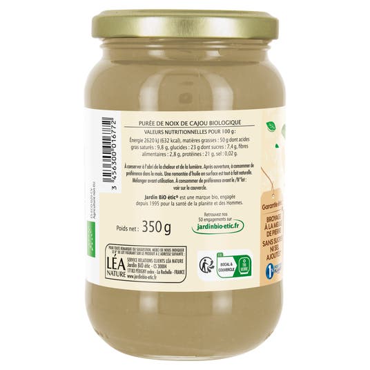 Eau Thermale Jonzac Purée De Noix De Cajou-bio