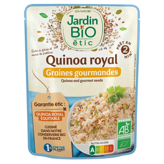 Eau Thermale Jonzac Quinoa Graines Gourmandes - Bio