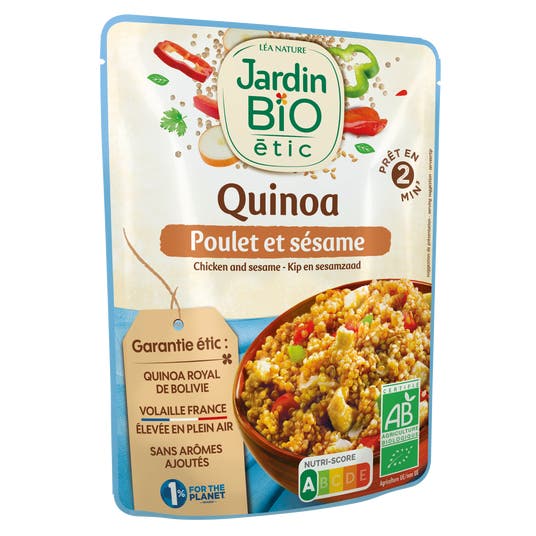 Eau Thermale Jonzac Quinoa Poulet Sésame - Bio