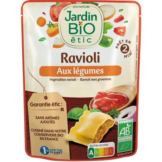 Eau Thermale Jonzac Ravioli Aux Légumes - Bio