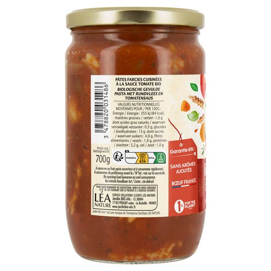 Eau Thermale Jonzac Ravioli Boeuf